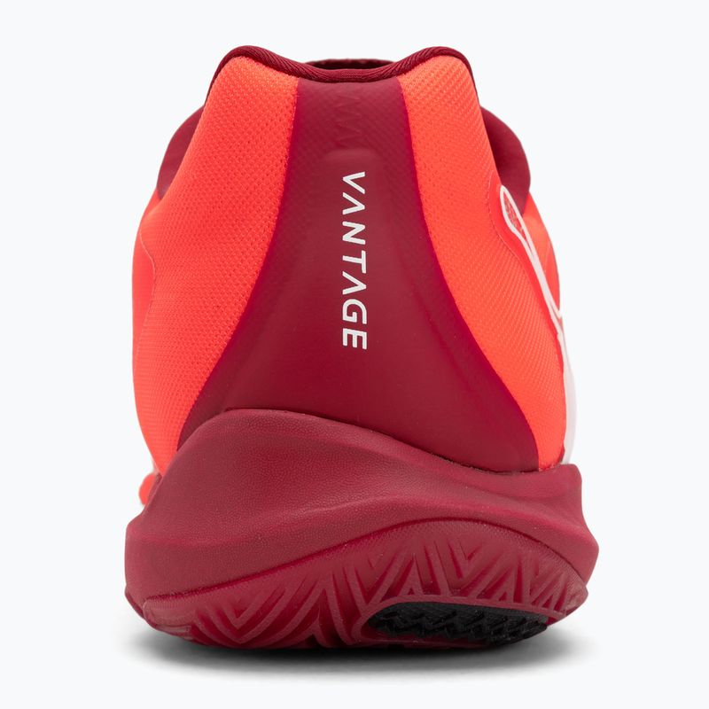 PUMA Vantage Nitro handball shoes glowing red / puma white / dark crimson / puma black 6