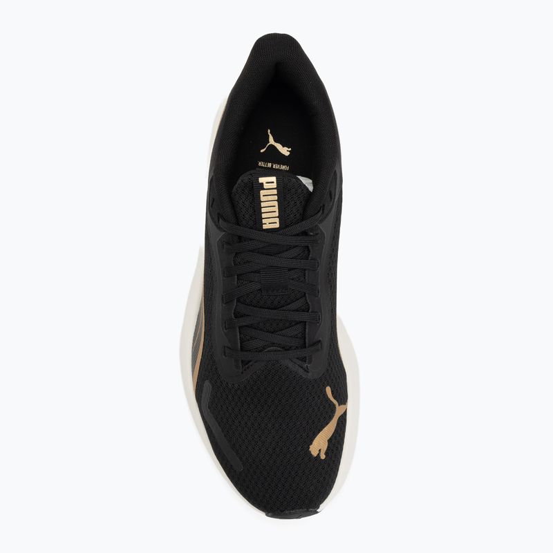 PUMA Pounce Lite puma gold/puma black running shoes 5