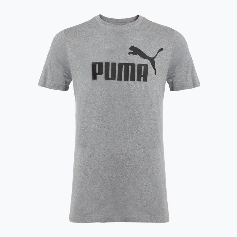 Men's T-shirt PUMA ESS No. 1 Logo Tee medium gray heather