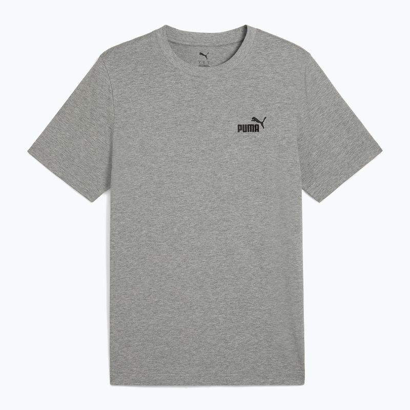 Men's T-shirt PUMA ESS Small No. 1 Logo Tee medium gray heather