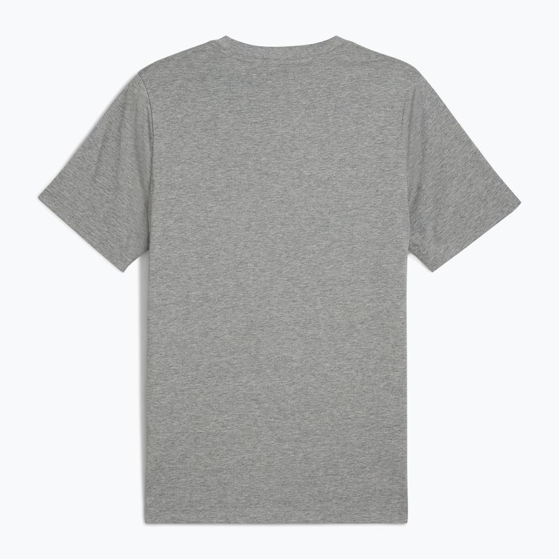 Men's T-shirt PUMA ESS Small No. 1 Logo Tee medium gray heather 2