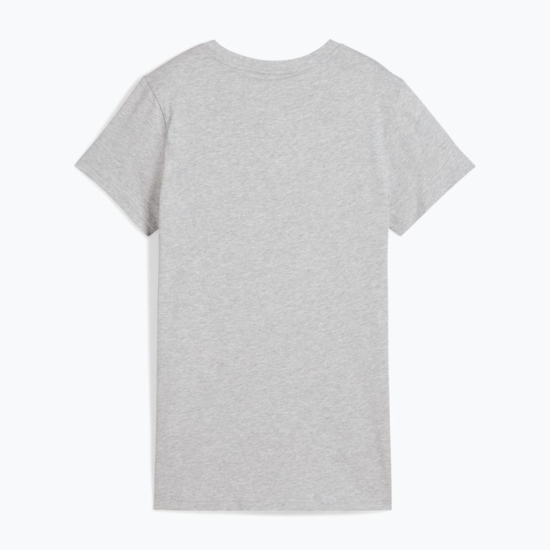 Women's T-shirt PUMA ESS No. 1 Logo T-Shirt Light Gray Heather 2