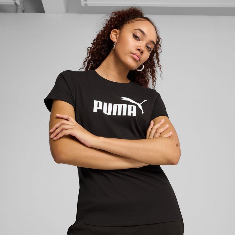 Women's T-shirt PUMA ESS No. 1 Logo Tee puma black 3