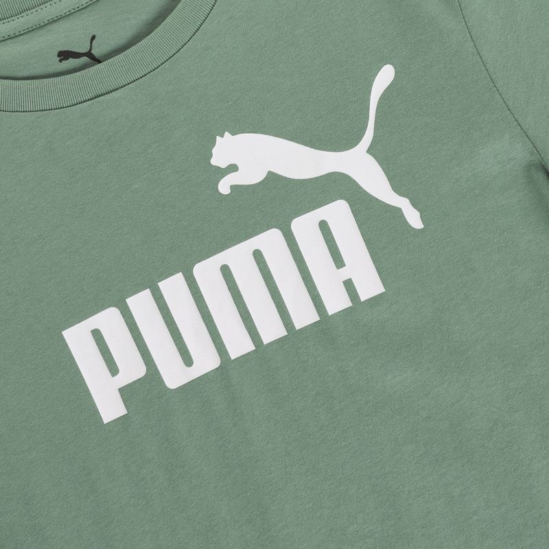 Women's T-shirt PUMA ESS No. 1 Logo Tee green moon 3