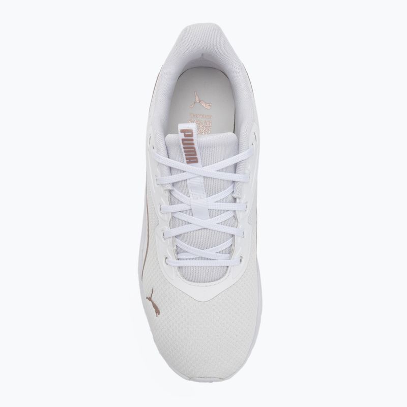 PUMA Flexfocus Lite Modern Woven running shoes puma white/rose gold 5