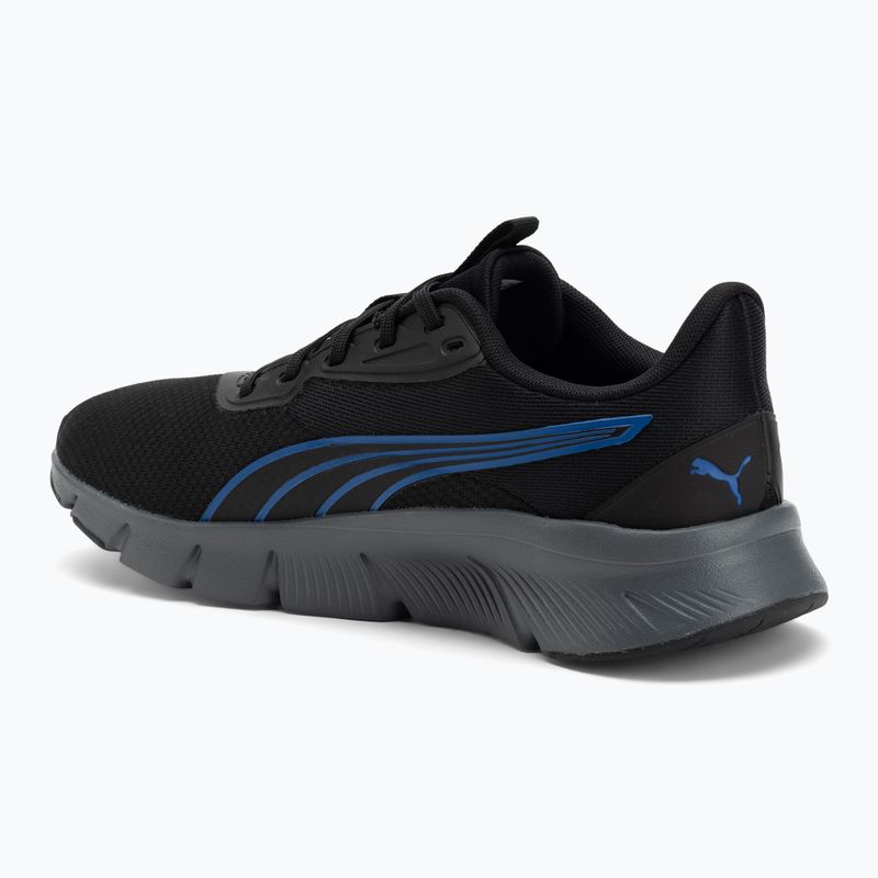 PUMA Flexfocus Lite Modern Woven running shoes puma black/vivid blue 3