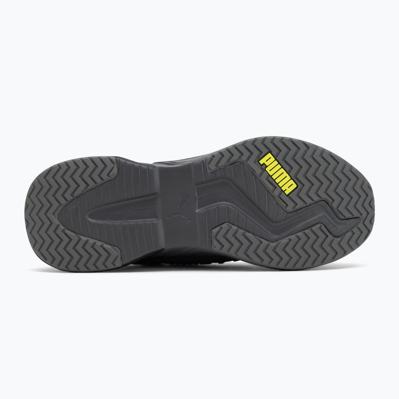 PUMA Retaliate 3 Unwavered running shoes puma black/cool dark gray/yellow alert 4