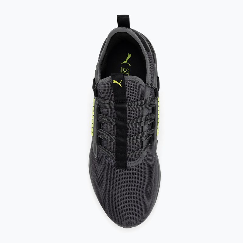 PUMA Retaliate 3 Unwavered running shoes puma black/cool dark gray/yellow alert 5