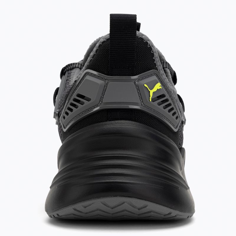 PUMA Retaliate 3 Unwavered running shoes puma black/cool dark gray/yellow alert 6