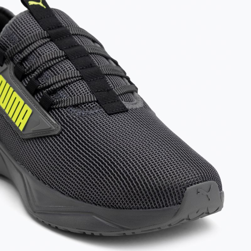 PUMA Retaliate 3 Unwavered running shoes puma black/cool dark gray/yellow alert 7