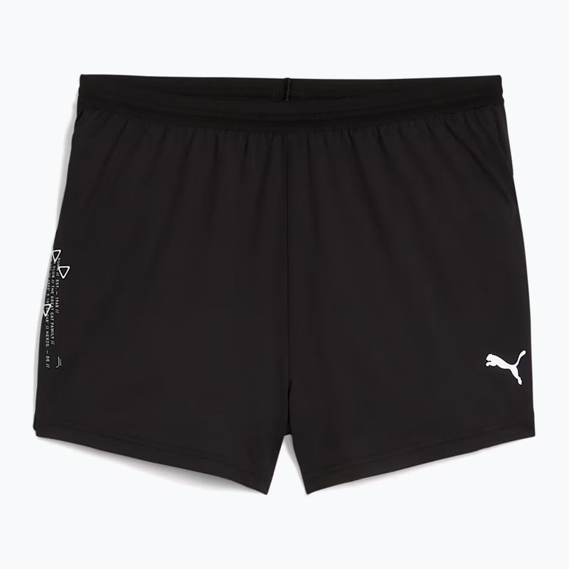 Men's running shorts Puma Run Knit 3" Split puma black