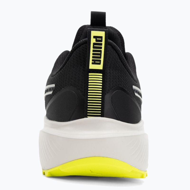 PUMA Skyrocket Lite Trail running shoes puma black/feather gray/yellow alert 6