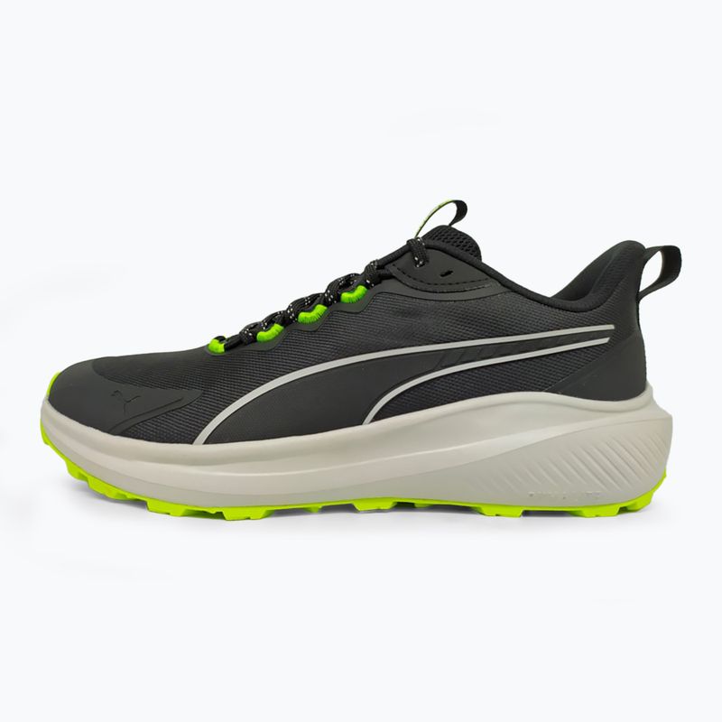 PUMA Skyrocket Lite Trail running shoes puma black/feather gray/yellow alert