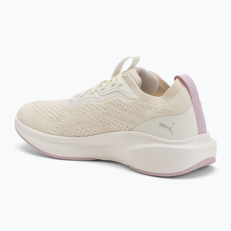 PUMA Skyrocket Lite Engineered warm white/rose mauve running shoes 3