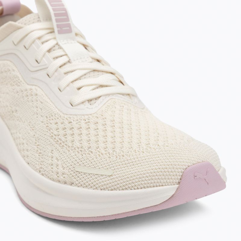 PUMA Skyrocket Lite Engineered warm white/rose mauve running shoes 7