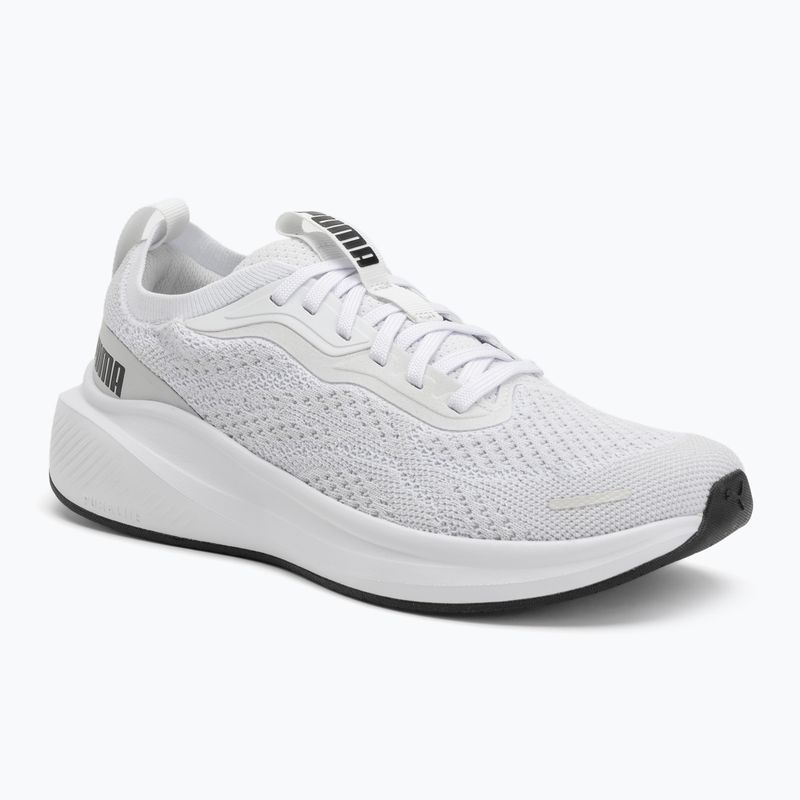 PUMA Skyrocket Lite Engineered puma white/puma black/feather gray running shoes