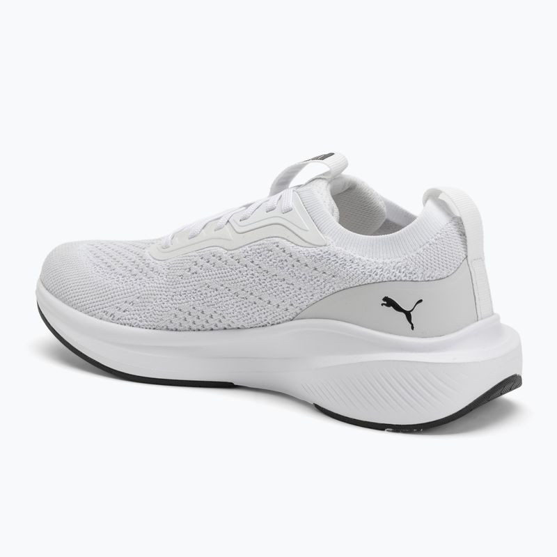 PUMA Skyrocket Lite Engineered puma white/puma black/feather gray running shoes 3