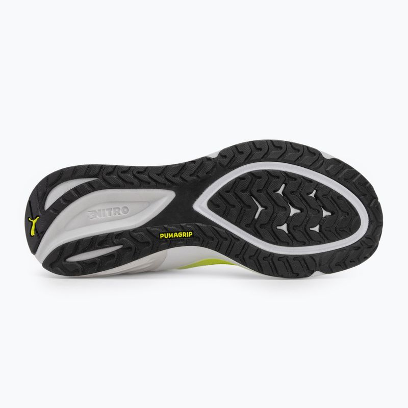 Men's running shoes PUMA Electrify Nitro 4 yellow alert/feather gray/puma black 4