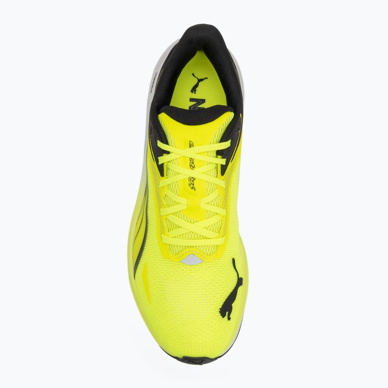 Men's running shoes PUMA Electrify Nitro 4 yellow alert/feather gray/puma black 5
