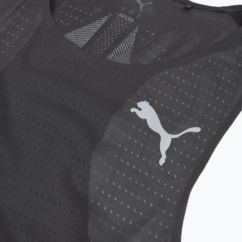 Men's running top PUMA Raceday Ultraspun Singlet puma black 3
