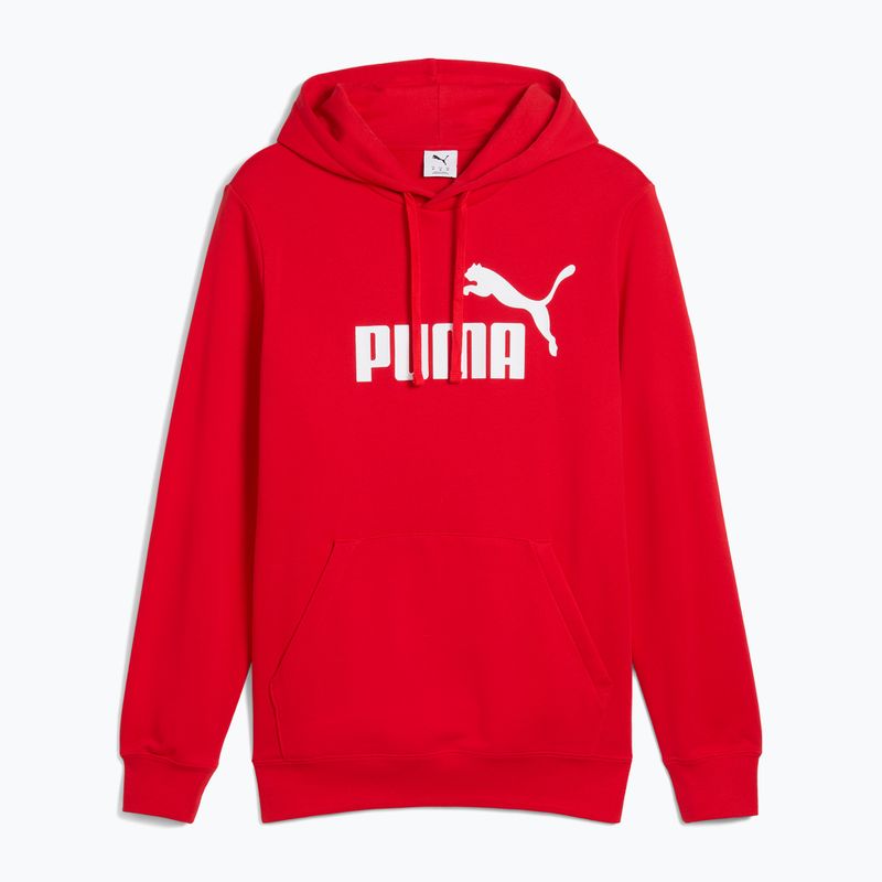 Men's hoodie PUMA ESS No. 1 Logo Hoodie TR for all time red