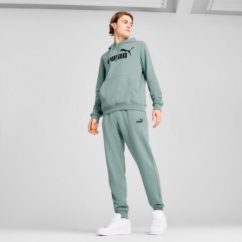 Men's sweatpants PUMA ESS No. 1 Logo Sweatpants TR CL green moon 3