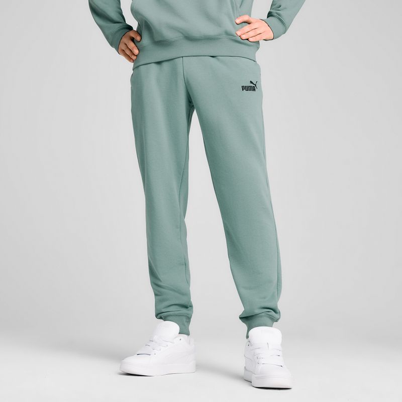 Men's sweatpants PUMA ESS No. 1 Logo Sweatpants TR CL green moon 4