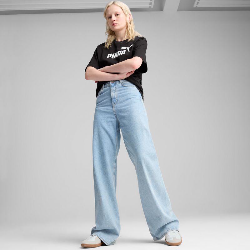 Women's T-shirt PUMA ESS No. 1 Logo Relaxed Tee puma black 5