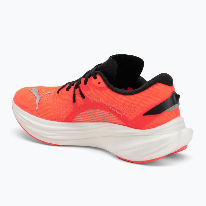 Men's running shoes PUMA Deviate Nitro 3 glowing red/pumaa black 3