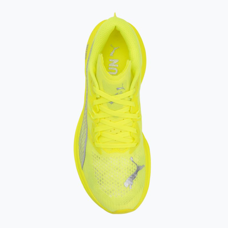 Women's running shoes PUMA Deviate Nitro 3 yellow alert/puma silver 5