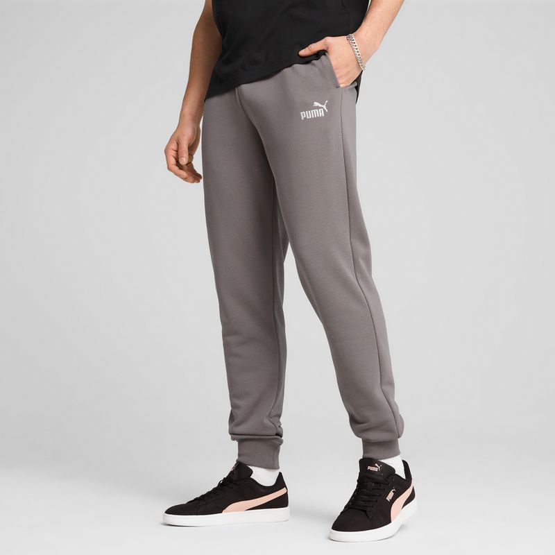 Men's sweatpants PUMA ESS No. 1 Logo Sweatpants TR CL cast iron 4