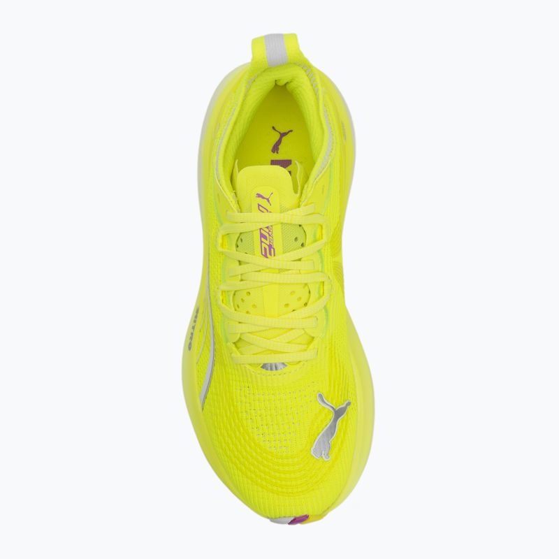Women's running shoes PUMA ForeverRun Nitro 2 yellow alert/puma black 5