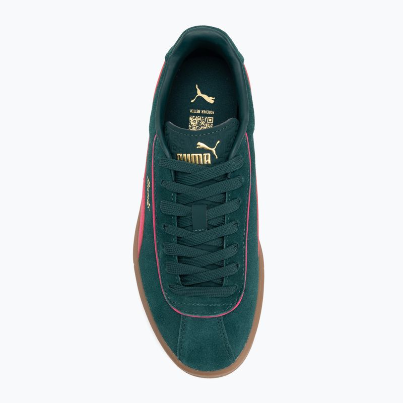 Women's PUMA Club Klassika Suede dark myrtle/puma pink shoes 5