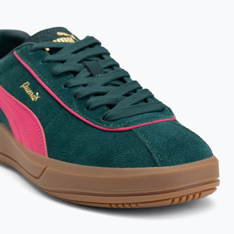 Women's PUMA Club Klassika Suede dark myrtle/puma pink shoes 7