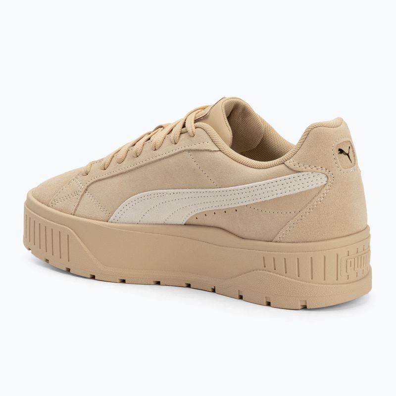 Women's shoes PUMA Karmen II light sand/alpine snow/puma gold 3