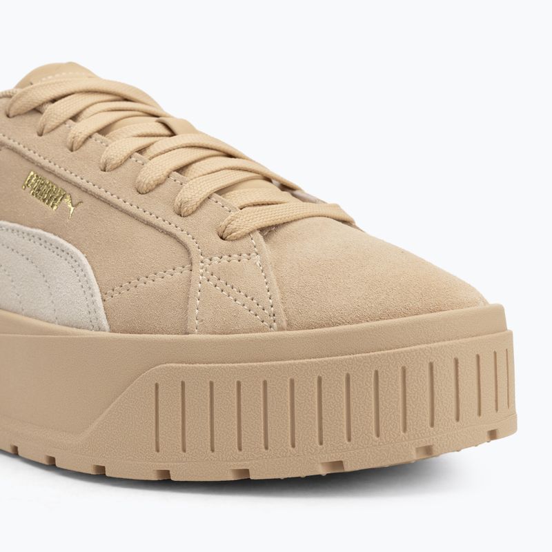 Women's shoes PUMA Karmen II light sand/alpine snow/puma gold 7
