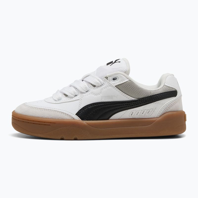 PUMA Park Lifestyle SK8 Jr children's shoes puma white/puma black/feather gray