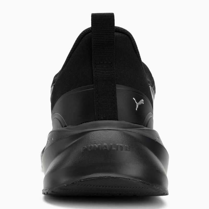 PUMA Flyer Lite 3 puma black/for all time red running shoes 6