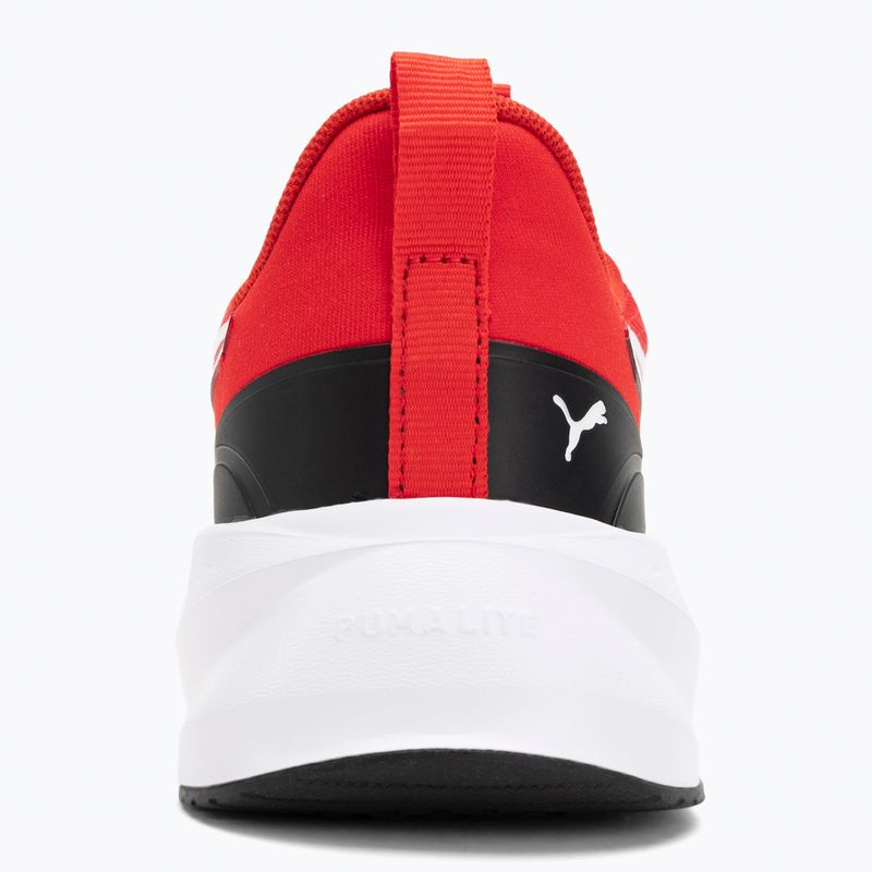 PUMA Flyer Lite 3 puma black/for all time red running shoes 6