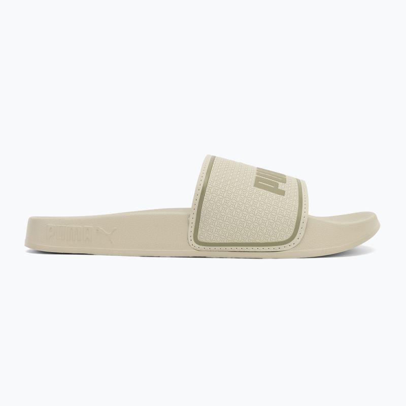 PUMA Leadcat 2.0 desert dust/velvet moss slides 2