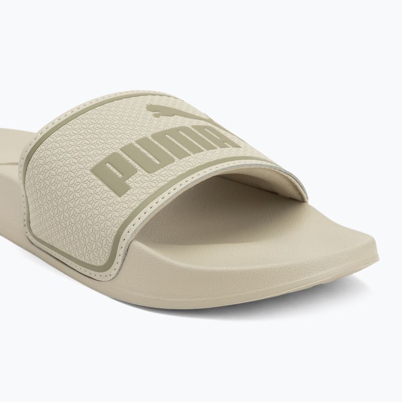 PUMA Leadcat 2.0 desert dust/velvet moss slides 7