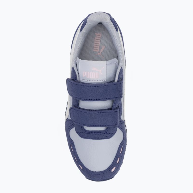 PUMA Cabana Racer SL 20 V PS cool weather/puma white/blue crystal/rose mauve junior shoes 5