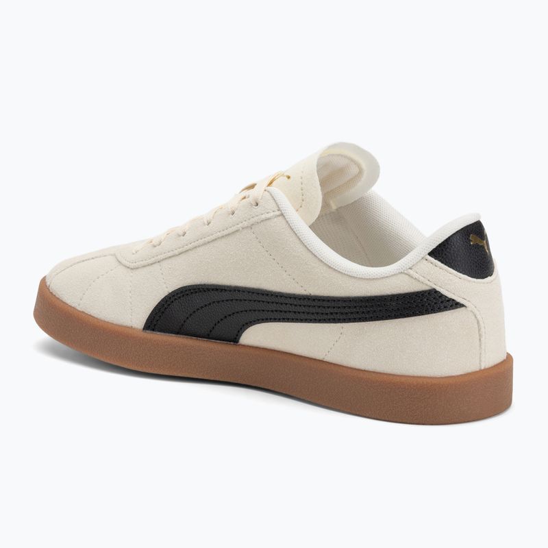 PUMA Club II alpine snow/puma black/puma gold shoes 3