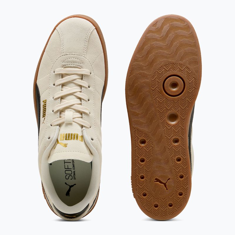PUMA Club II alpine snow/puma black/puma gold shoes 3