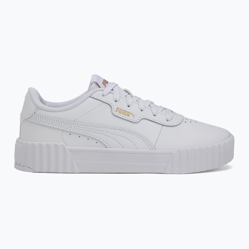 Women's shoes PUMA Carina 3.0 puma white/puma gold 2