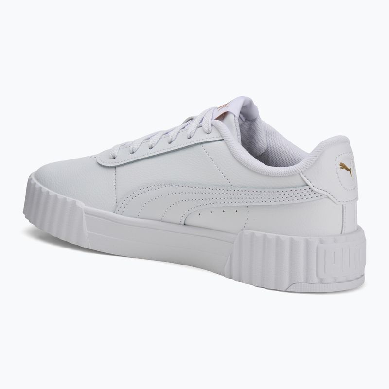 Women's shoes PUMA Carina 3.0 puma white/puma gold 3