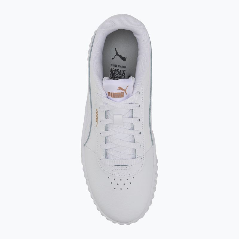 Women's shoes PUMA Carina 3.0 puma white/puma gold 5