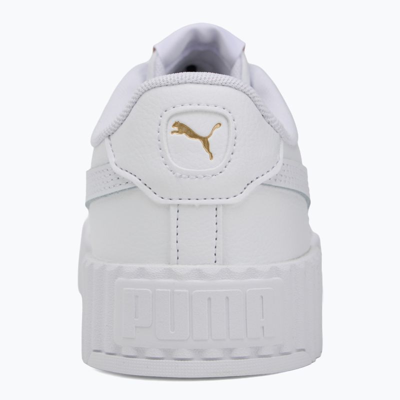 Women's shoes PUMA Carina 3.0 puma white/puma gold 6
