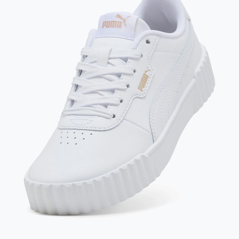 Women's shoes PUMA Carina 3.0 puma white/puma gold 10