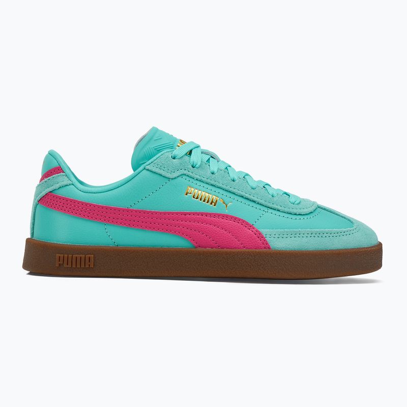 PUMA Club II Era Jr children's shoes aquatic/puma pink/puma gold 2